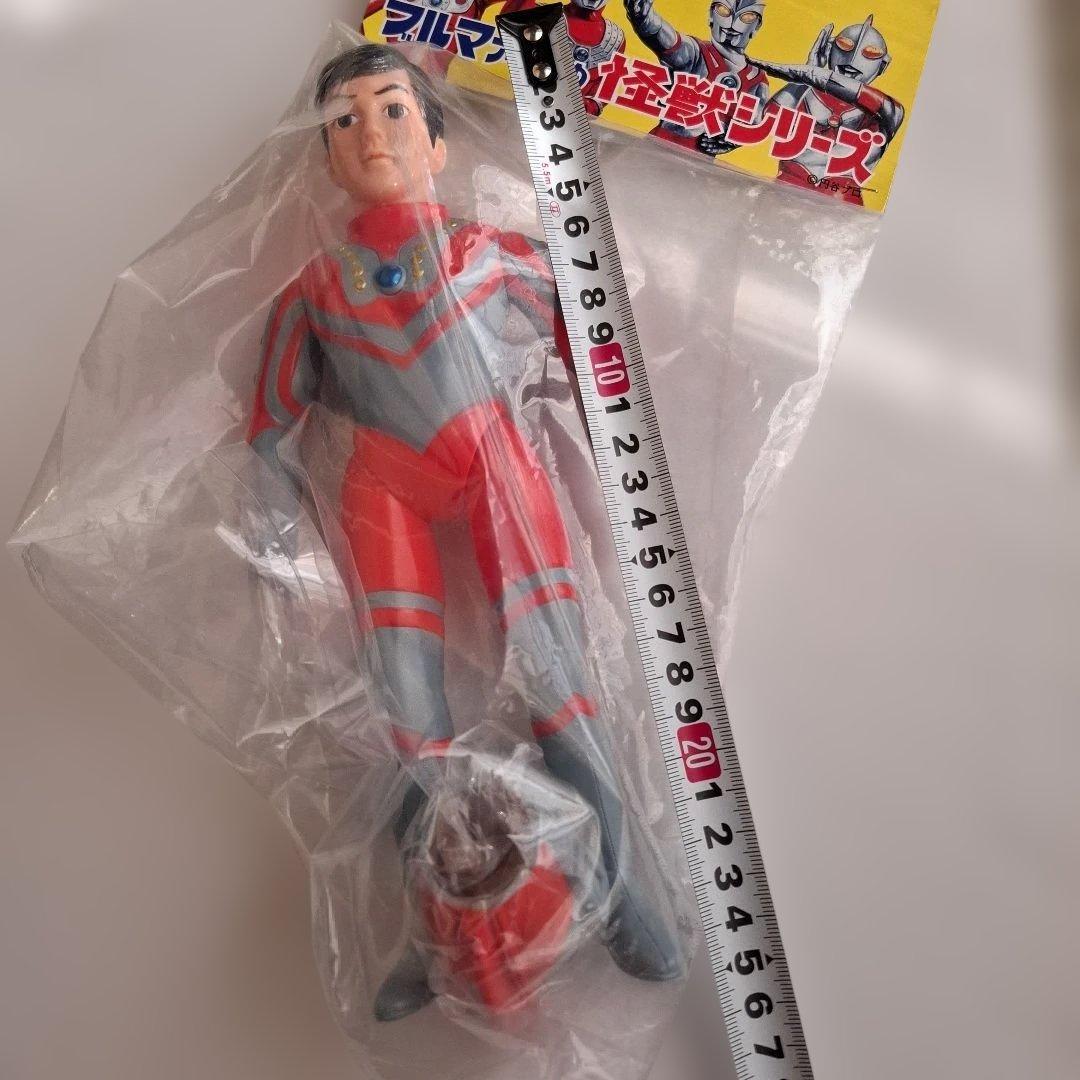 ブルマァク　怪獣シリーズソフビ　マスク取れゾフィー　昭和レトロカラー　未開封新品