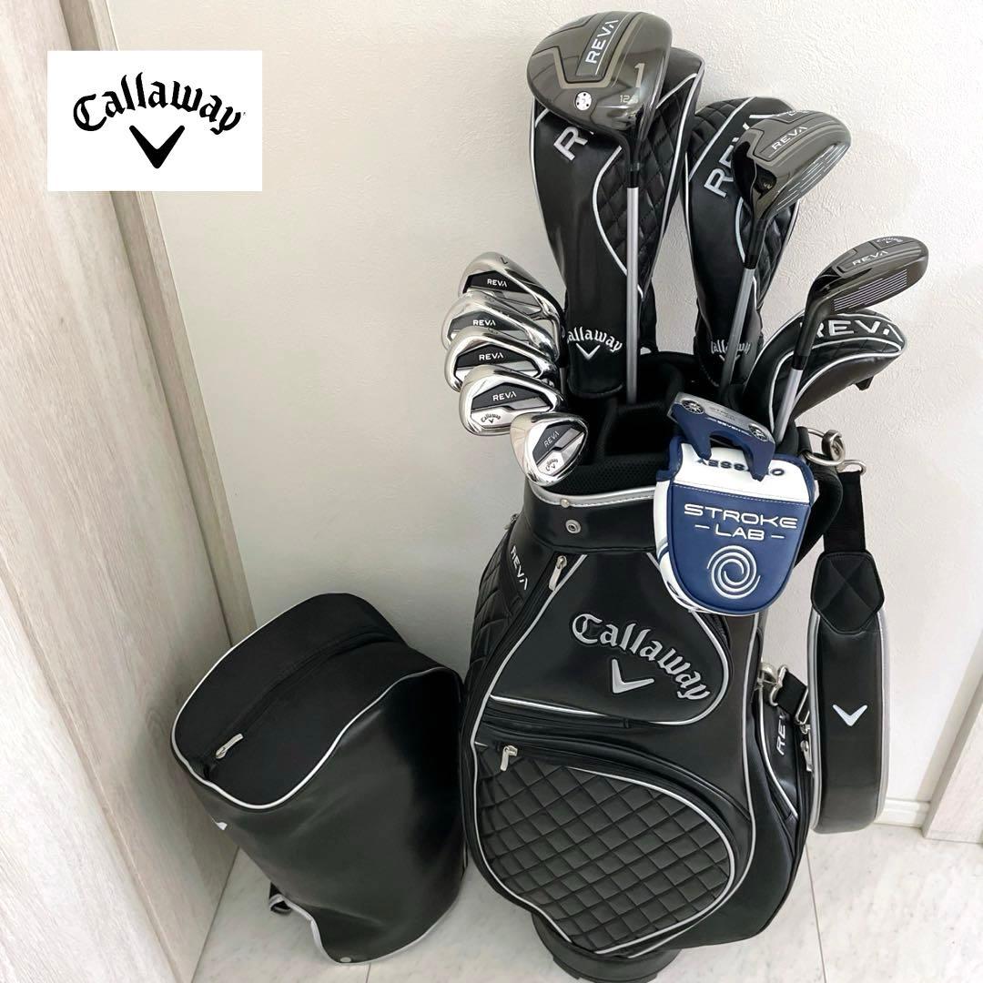 未使用に近い　Callaway REVA レディース ゴルフクラブセット