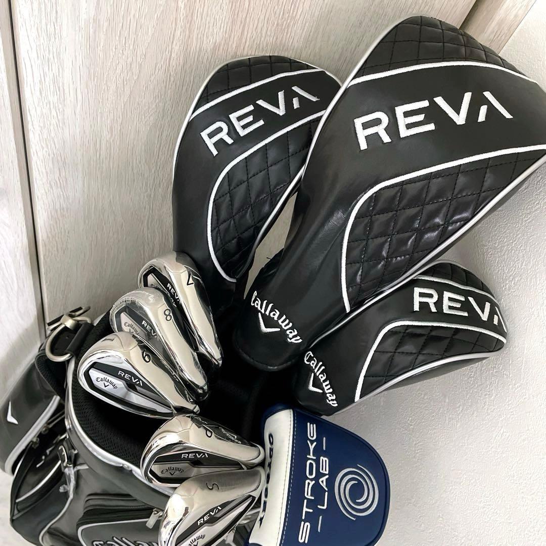 未使用に近い　Callaway REVA レディース ゴルフクラブセット
