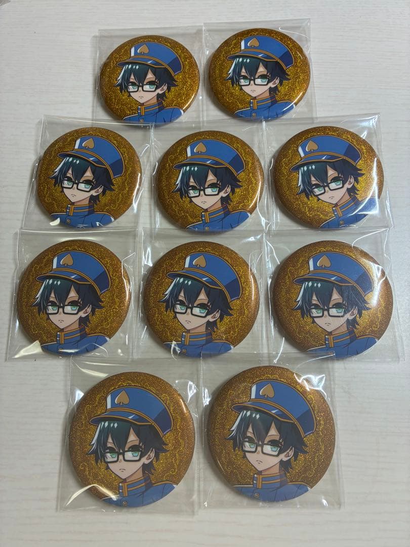 ドズル社 おんりー 不思議の国のアリス グリッター 缶バッジ 10点