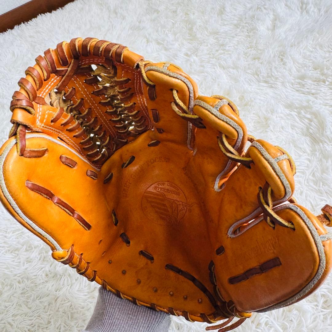 即戦力！高級スペシャルオーダー★ 久保田スラッガー硬式　内野　刺繍　グローブ