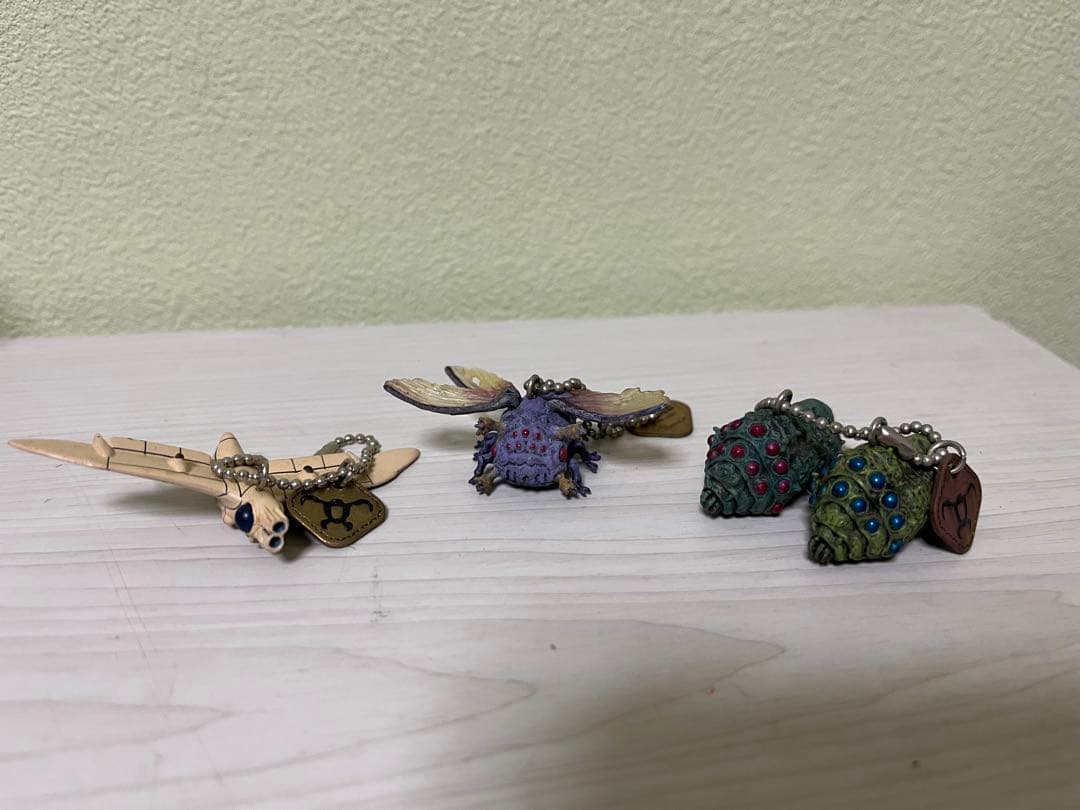 風の谷のナウシカ　キーホルダー　3種　ガンシップ　王蟲　ウシアブ