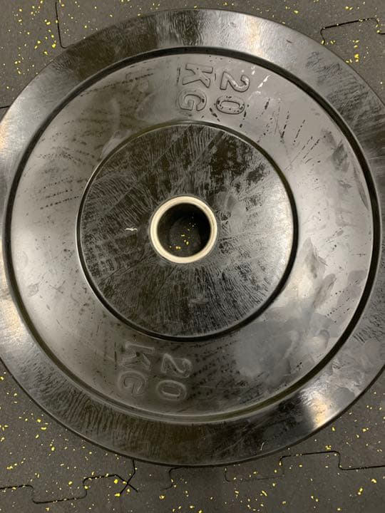 バンパープレート　20kg 4枚