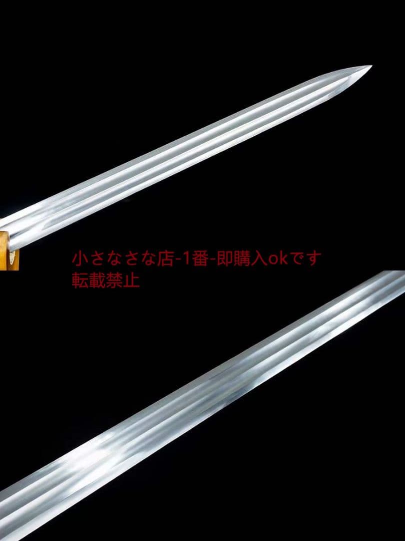 黒潭漢剣-高性能マンガン鋼 古兵器 武具 刀装具 日本刀 模造刀 居合刀