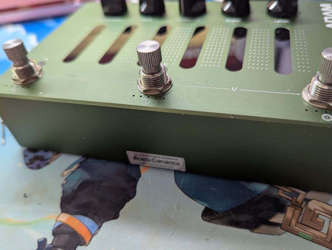 ADAM darkglass＋ vox チューナー　エフェクターボード