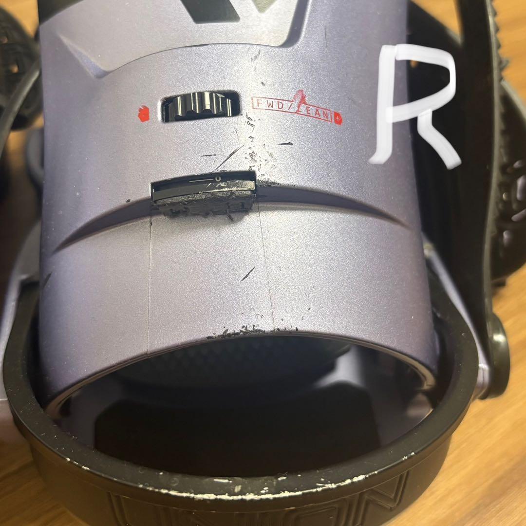 【使用感あり】2324UNION Atlas メタリックパープル Sサイズ