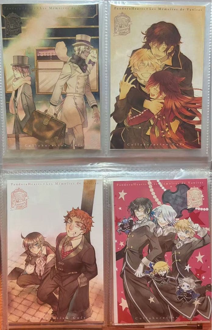 ヴァニタスの手記/PandoraHearts 缶バッジ コースター 特典