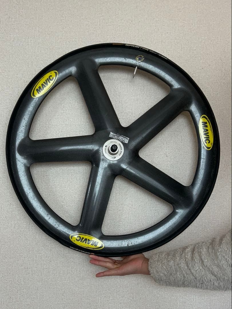 希少　mavic IO カーボンバトン　ピスト