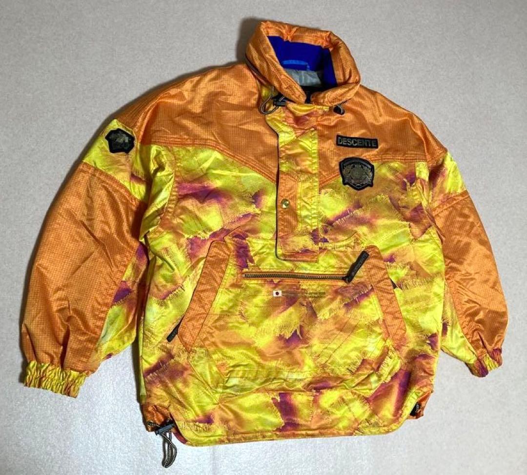 希少 デサント 日本TEAM 1995 公式着用ユニフォーム アノラックパーカー