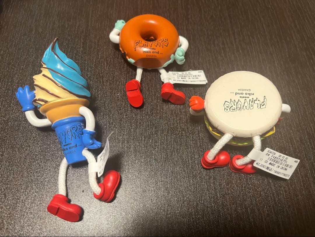 フレーバーズ　ニコアンド　お座りオブジェ　3点セット