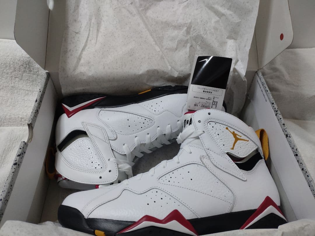 ナイキ　エアジョーダン７　カーディナル　2022モデル　28.5センチ　新品