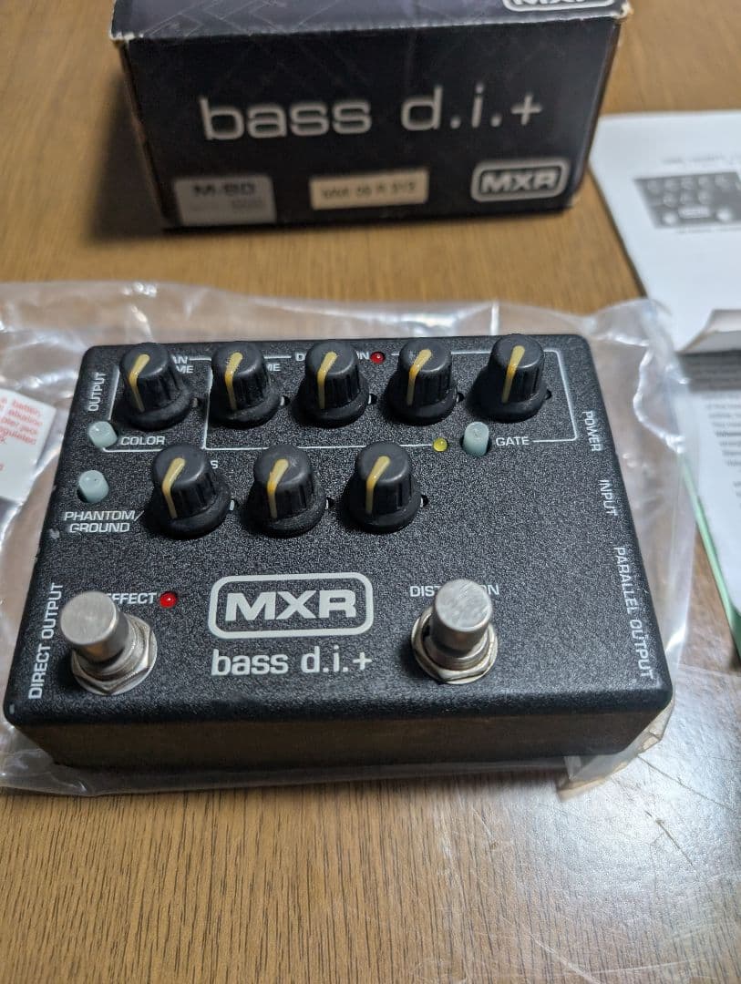 プリアンプ MXR bass d.i. + 、M-80 ベースプリアンプ