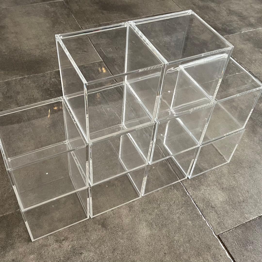 ネスプレッソdisplay cube カプセルケース　アクリルケース　10個