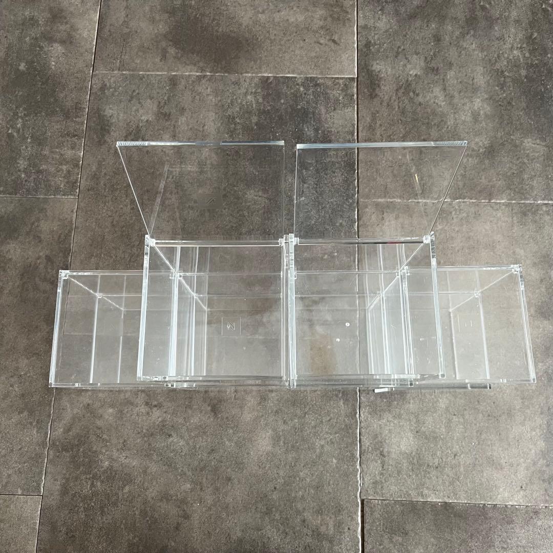 ネスプレッソdisplay cube カプセルケース　アクリルケース　10個