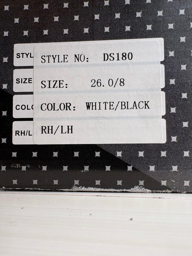 Dexter ボウリングシューズ ホワイト DS180 26センチ