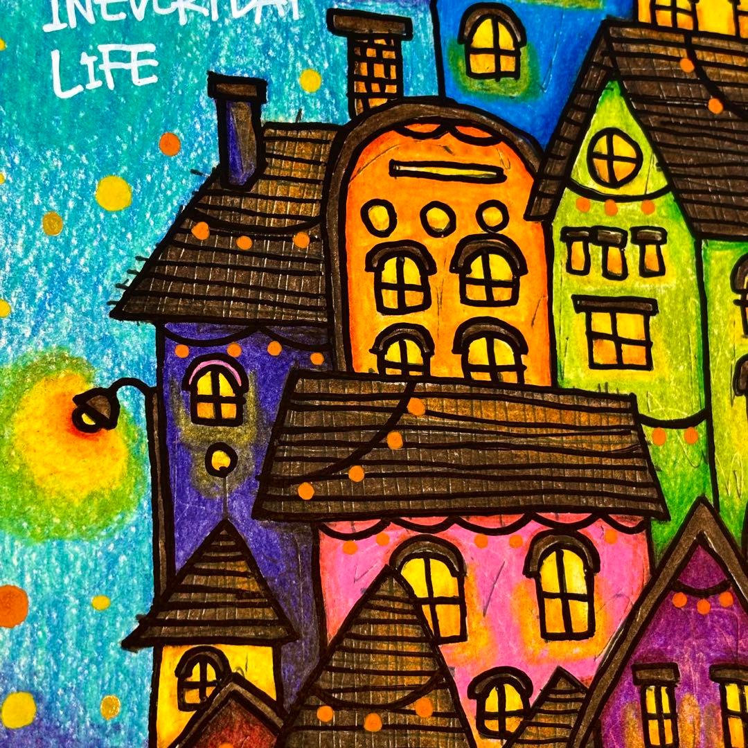 m**様 「 休憩がくれる贈りもの 」｜絵画 原画 抽象画 動物画 ドローイング