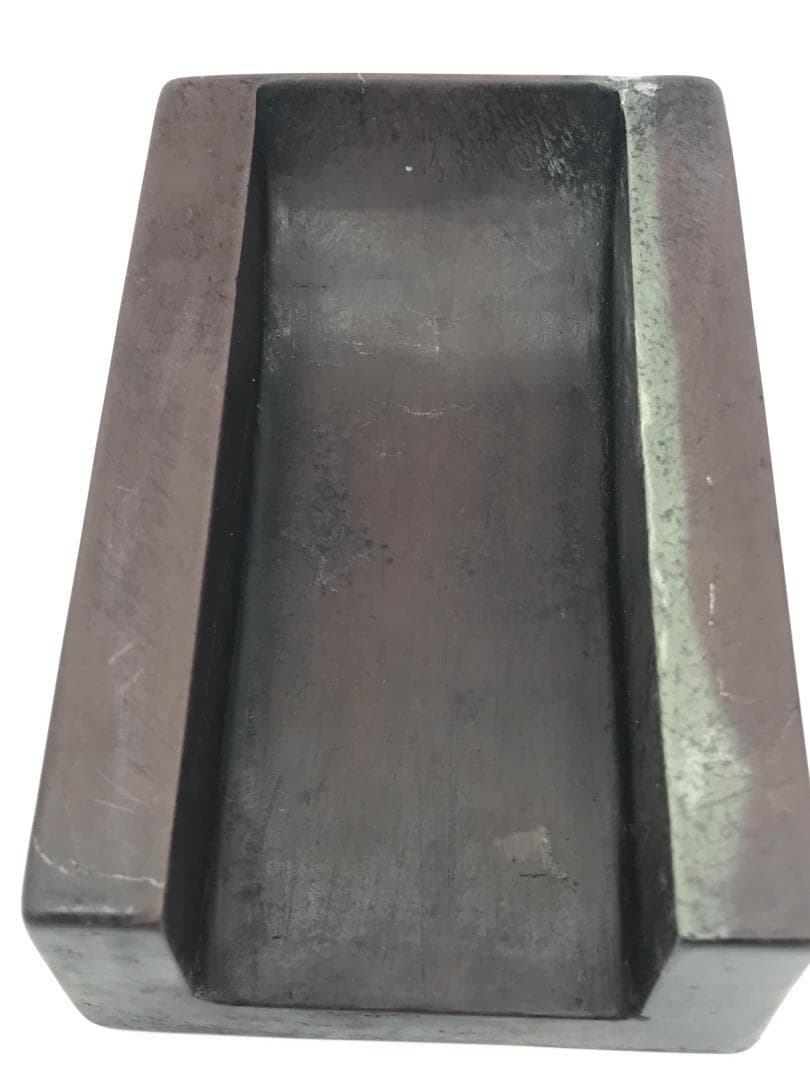 古端渓硯　清時代　抄手硯　吉祥双福紋　極上品　時代物　初出し物(A-58)