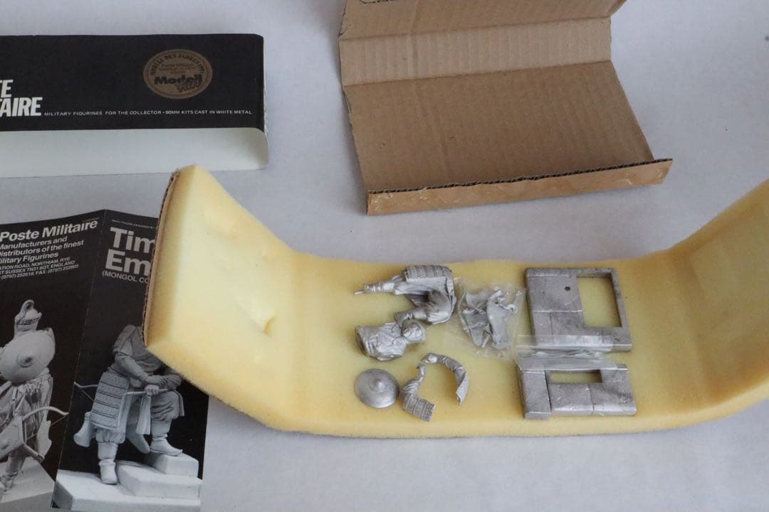 MFK2  90mmヒストリカルフィギュア モンゴル兵P.MILITAIRE社製