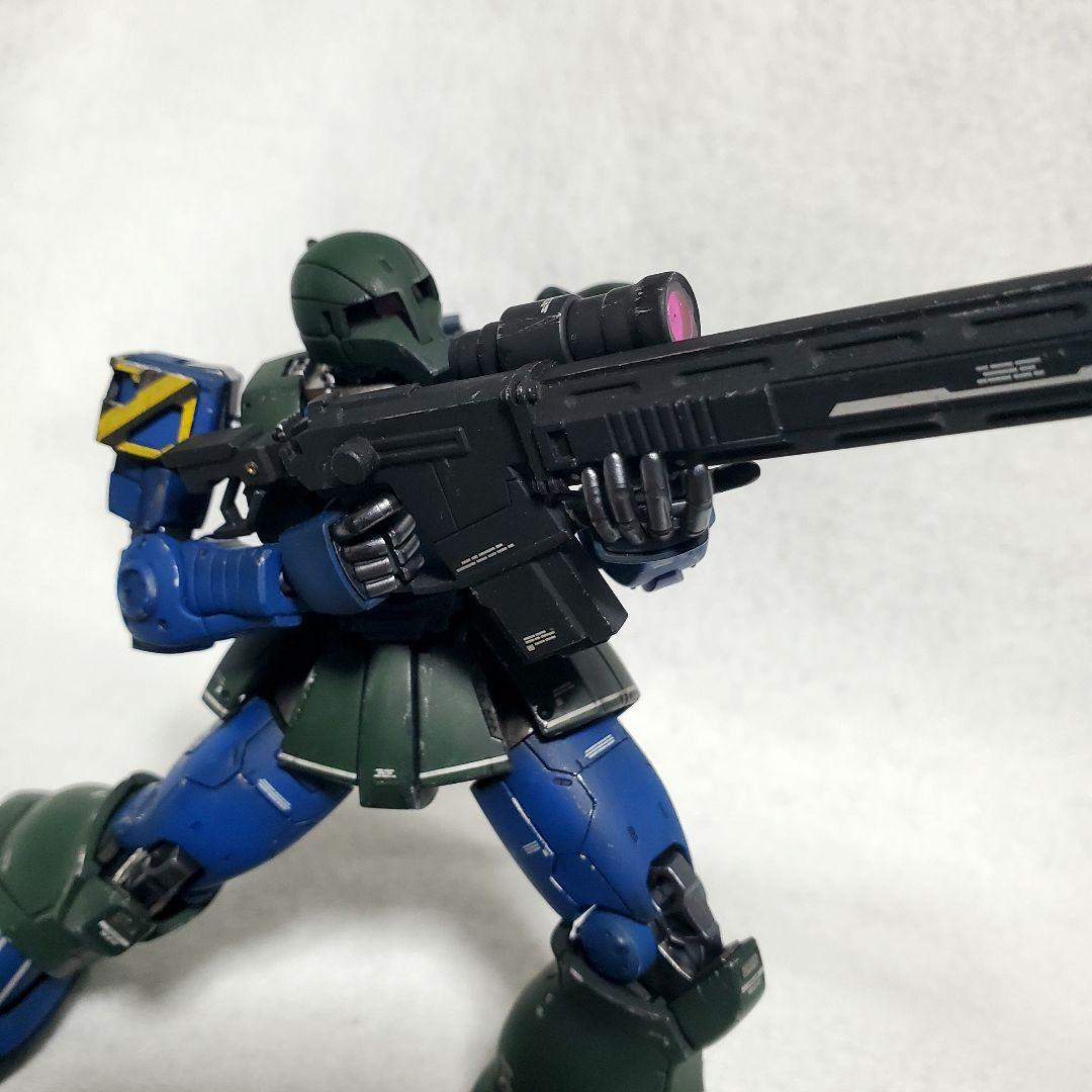 全塗装 完成品 ＨＧ 1/144 ザクI デニム／スレンダー2機セット
