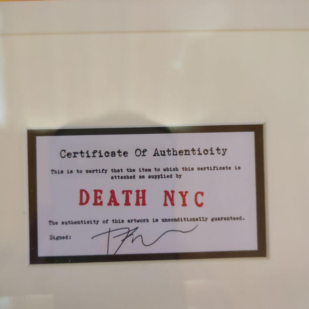 【貴重】【限定】『ワンピース』DEATH NYC 額付き 現代アートポスター