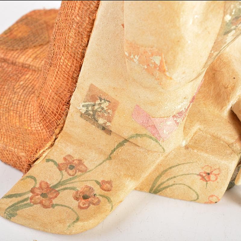 日本人形　木目込み人形　舞妓人形　在銘　時代箱付　C　6197