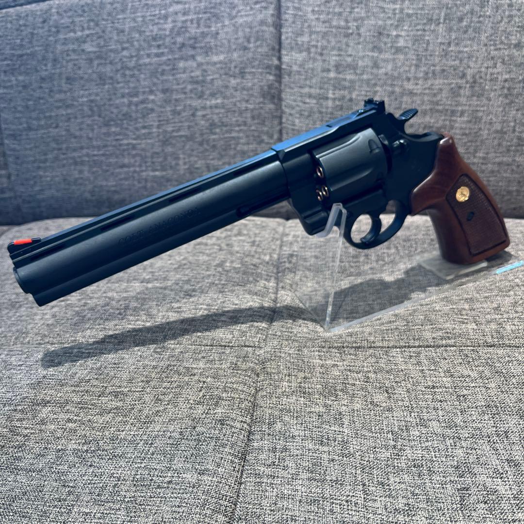 マルシン アナコンダ 8インチ ブラックヘビーウェイト 木製グリップ