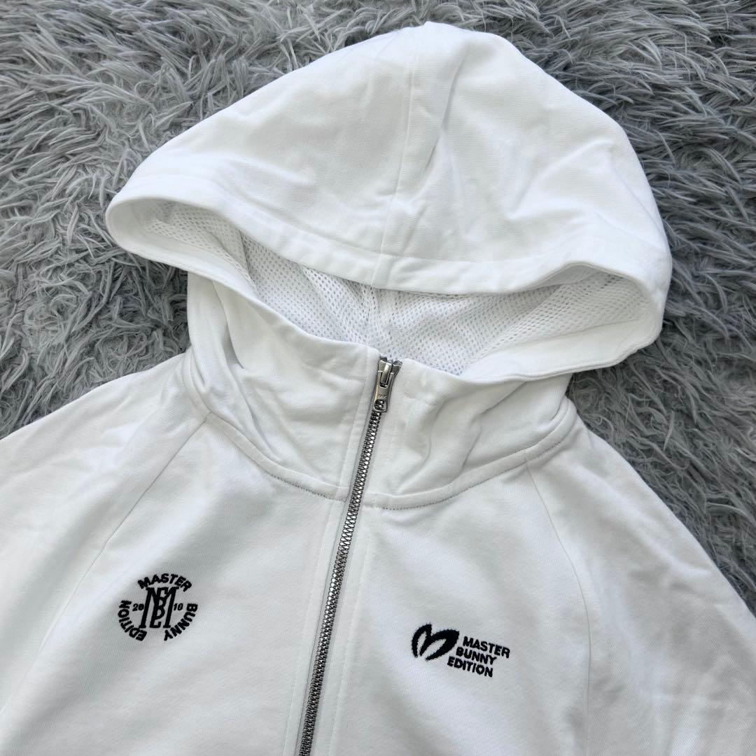 新品　マスターバニーエディション　パーカー　フーディ　ジャケット　ホワイト　0