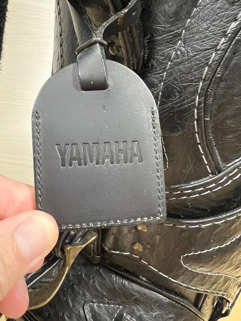 【未使用・超希少】YAMAHA / ヤマハ キャディバッグ オーストリッチ風