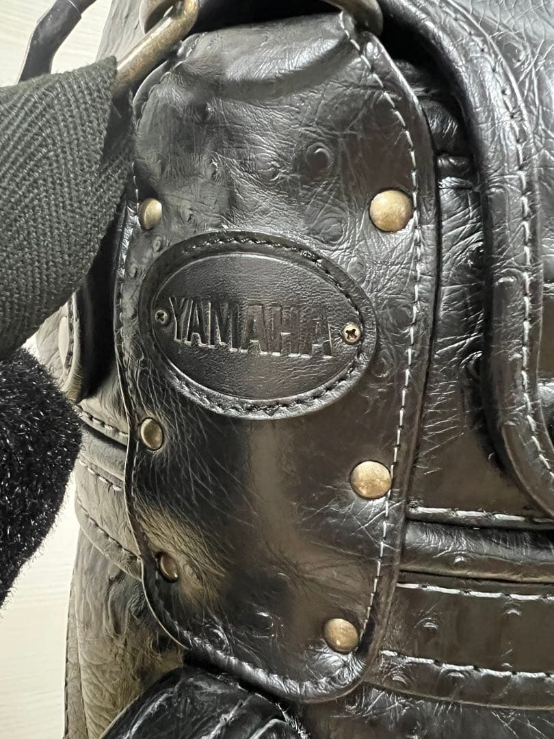 【未使用・超希少】YAMAHA / ヤマハ キャディバッグ オーストリッチ風