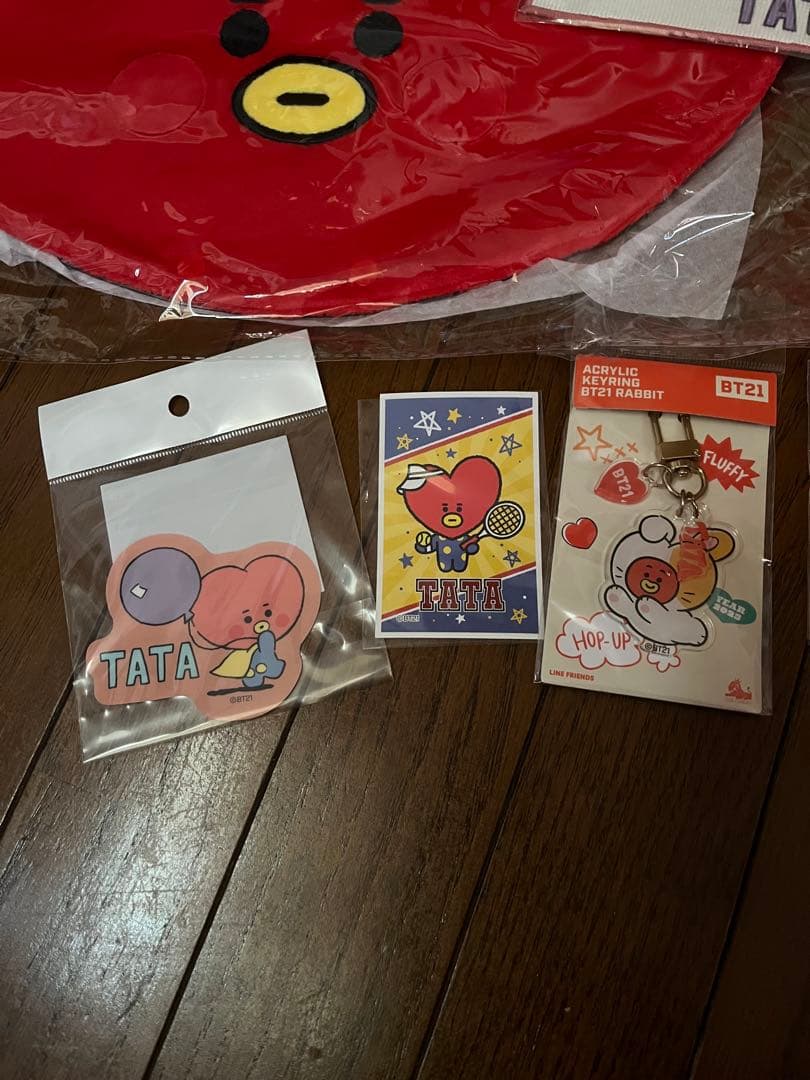 BT21 TATA ぬいぐるみ キーホルダー　まとめ売り