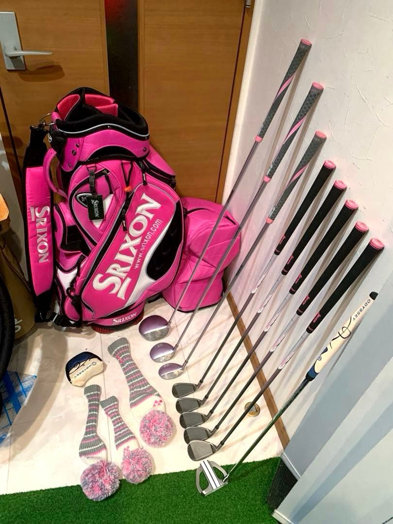 豪華　良品　レディースゴルフクラブフルセット　ダンロップ　スリクソン　ヨネックス