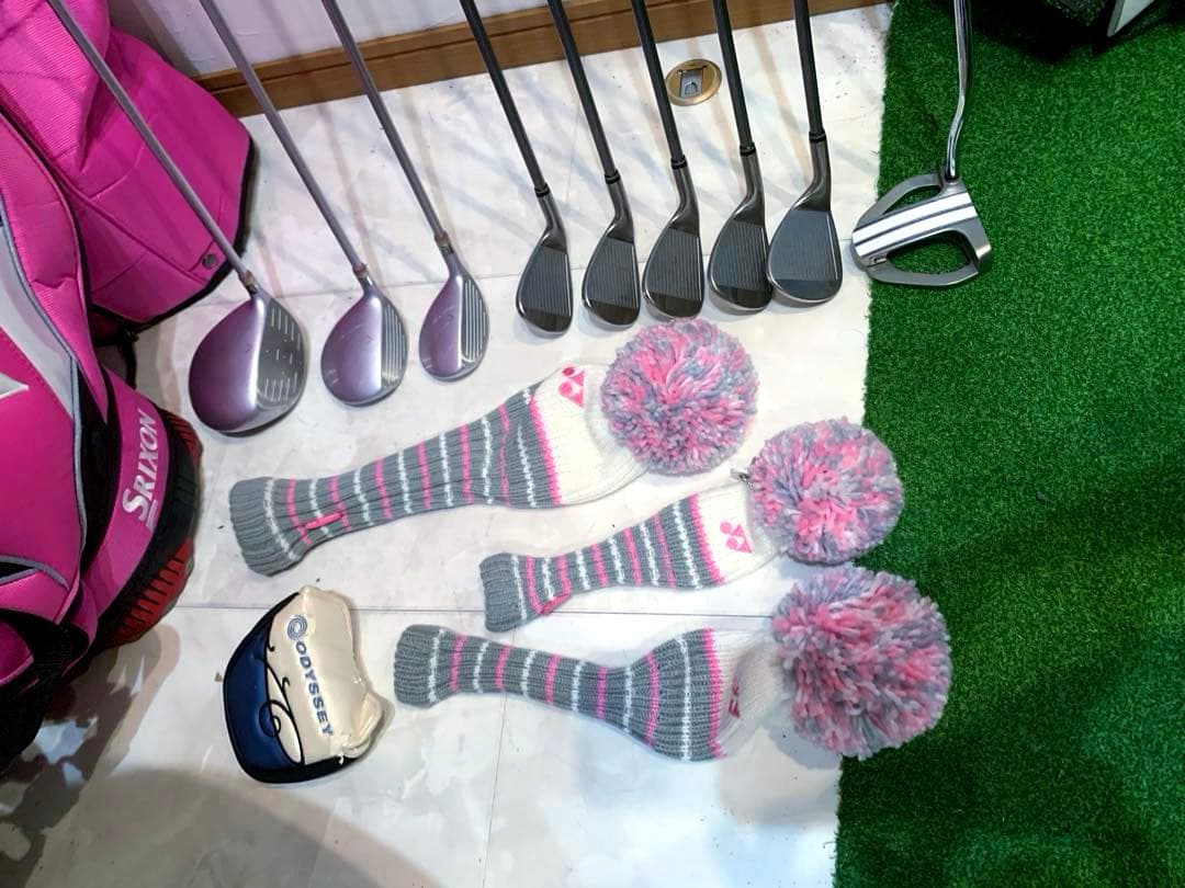 豪華　良品　レディースゴルフクラブフルセット　ダンロップ　スリクソン　ヨネックス