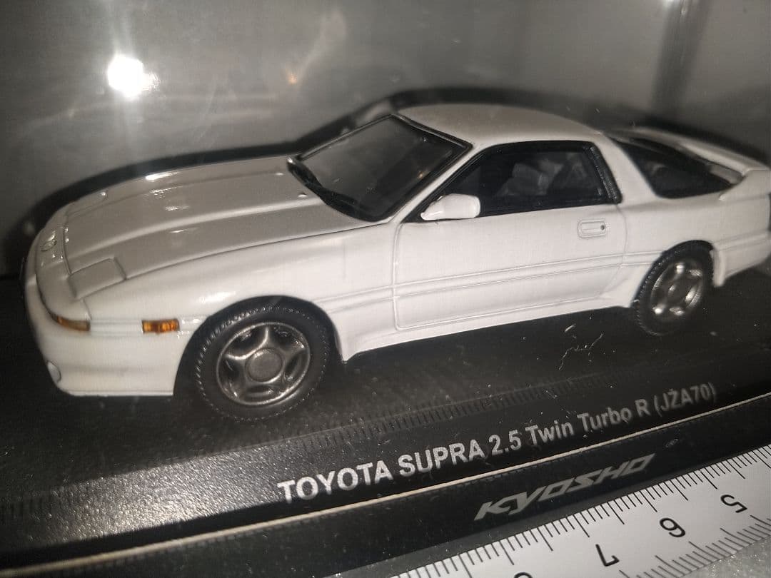 ■3台セット■　A70 スープラ　ターボA黒　2.5R赤白　1/43 京商限定品