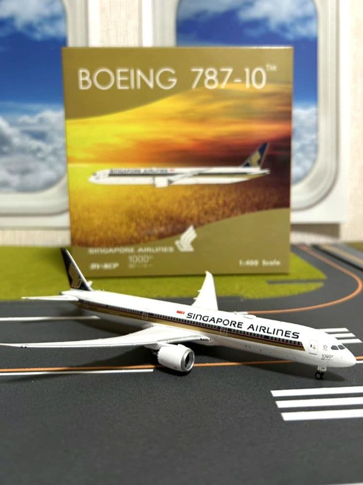 ☆シンガポール航空 B787-10 1000th特別塗装機 フェニックス