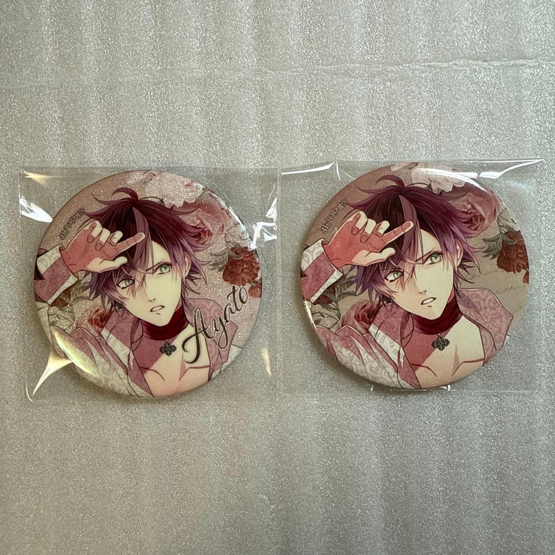 ② 不死の薔薇園 ホロ 缶バッジ 逆巻 アヤト DIABOLIK LOVERS