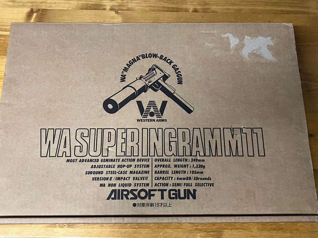 WA SUPER INGRAM M11 イングラム ウェスタンアームズ ガスガン