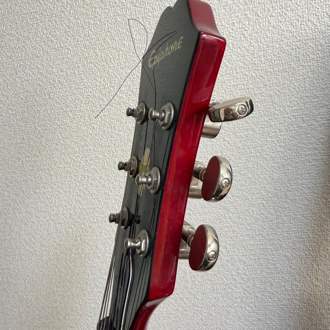 【美品】エレキギターエピフォン　Dot CH ソフトケース付