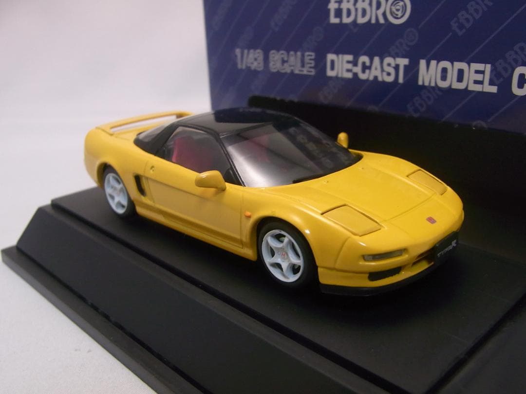 ★美品!★HONDA NSX Type-R Yellow 1/43