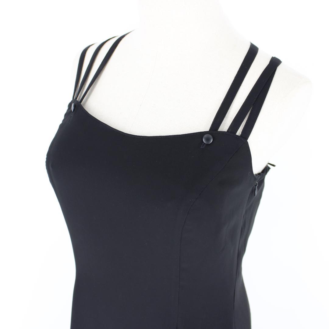 【新品未使用 社交ダンス用衣装 パーティドレス等にも】サン・ヨシムラ ブラック