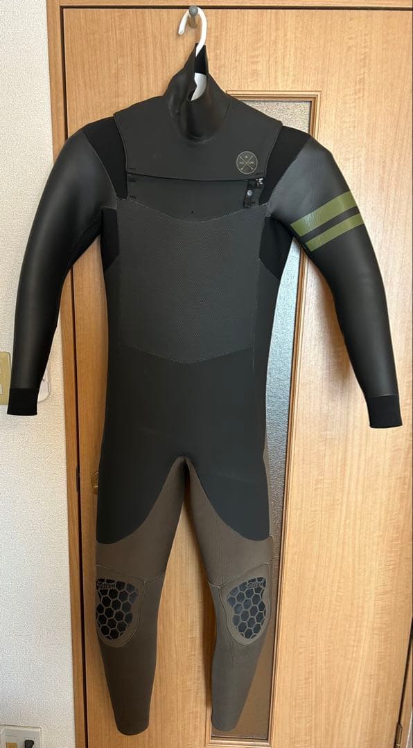 fellow セミドライ　Ｌサイズ3㎜✖️5㎜　裏起毛　ウェットスーツ