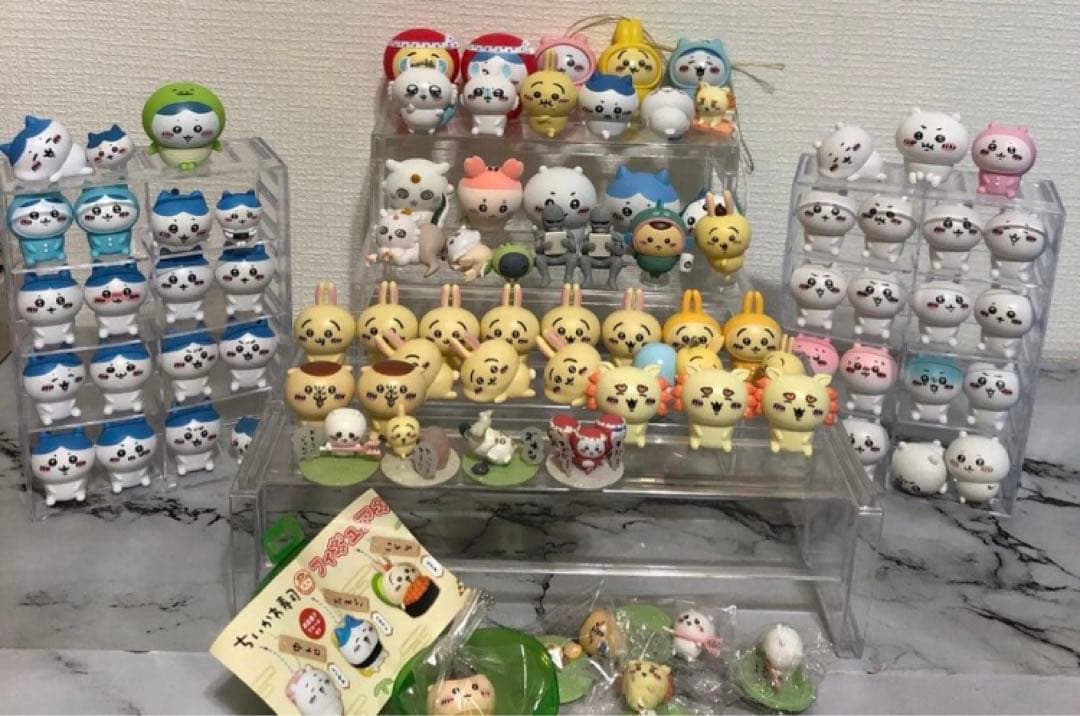 118点　ちいかわ ガチャ　フィギュア　大量　まとめ売り