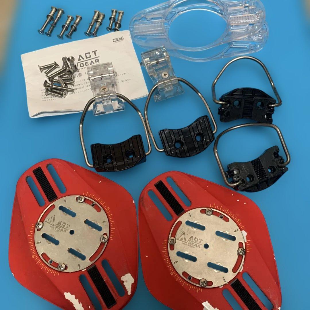 ACT GEAR スノーボード ビンディング