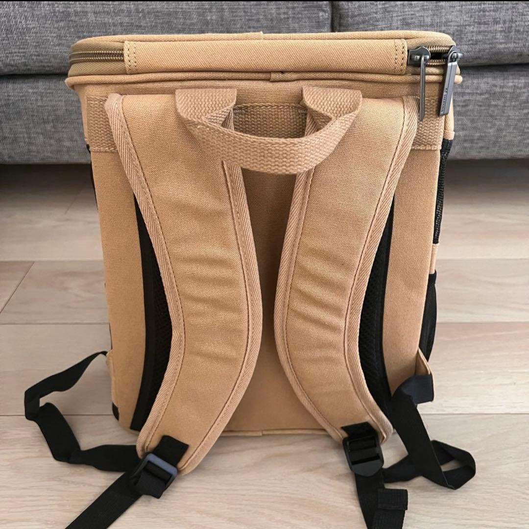 モンシェリ ペット用キャリー リュック ブラウン