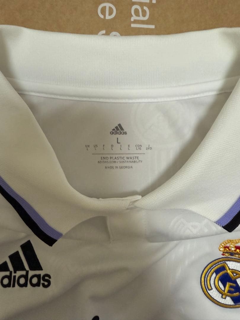 新品タグ付 ベンゼマ バロンドール ユニフォーム レアル・マドリード