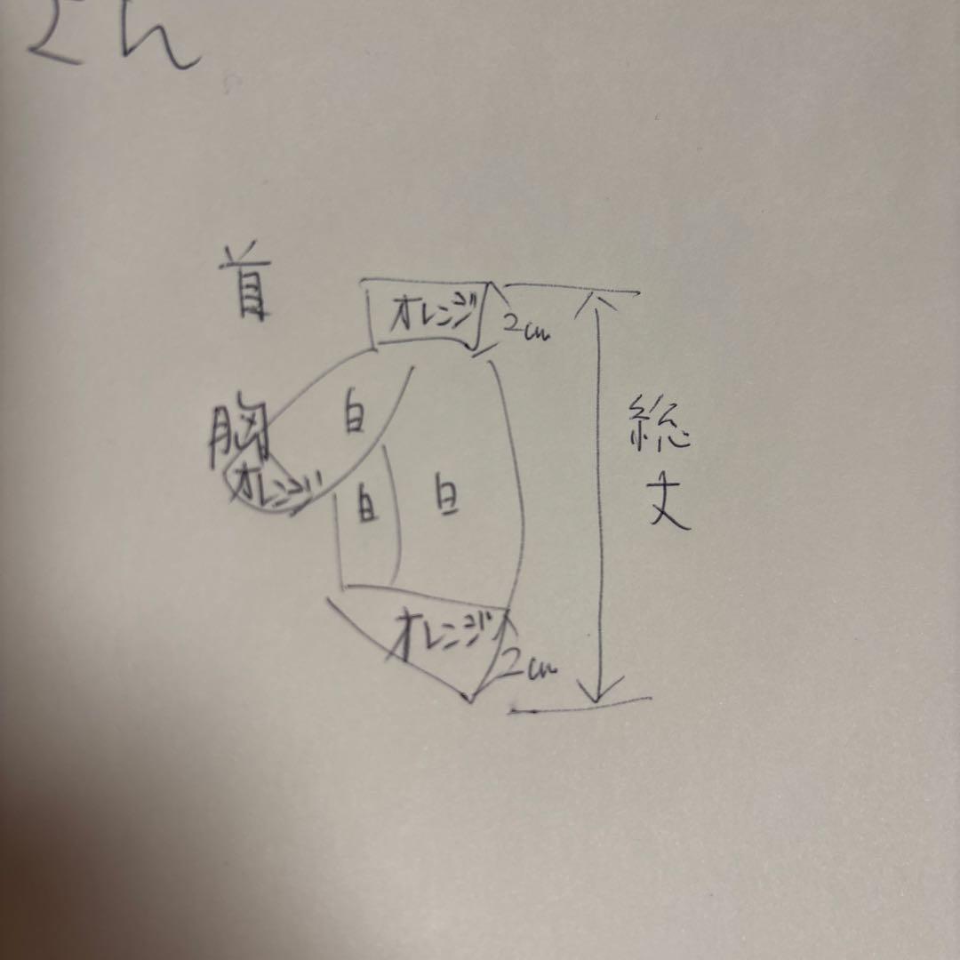 カラフル柄　裏毛