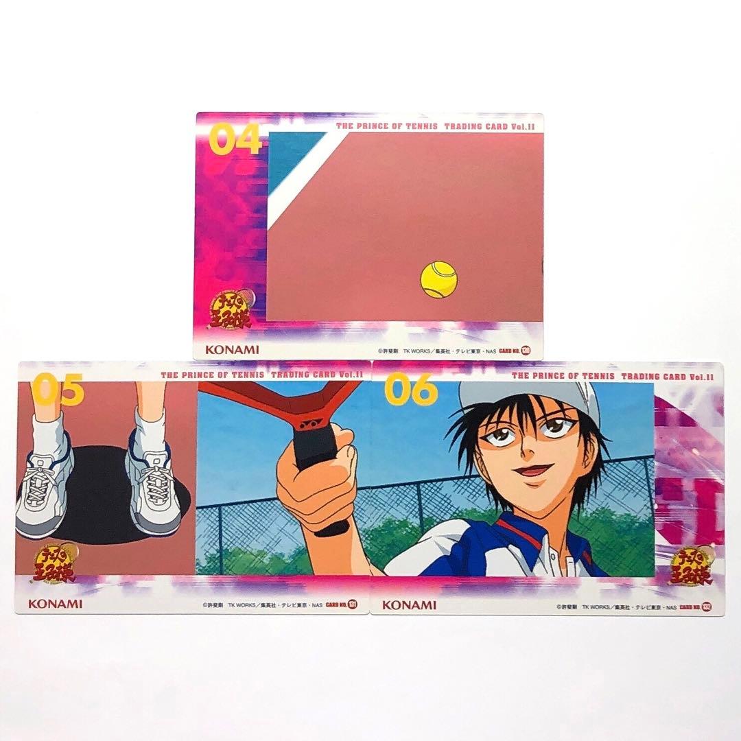 【青学】テニスの王子様 越前リョーマ 手塚 不二 他 OPカードセット 9枚 A