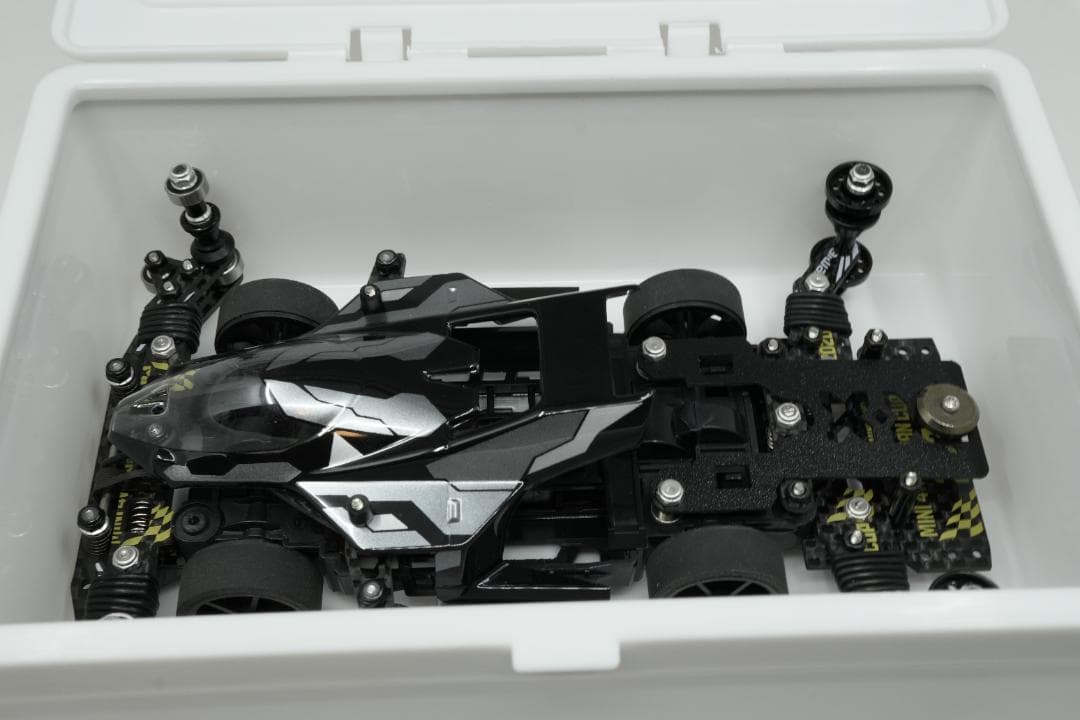 ミニ四駆 MSフレキ 完成マシン 漆黒機甲Ver. 海外優勝仕様