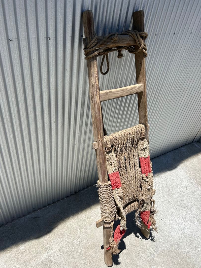 南房総で明治から昭和初期に使用されていた農具:背負子