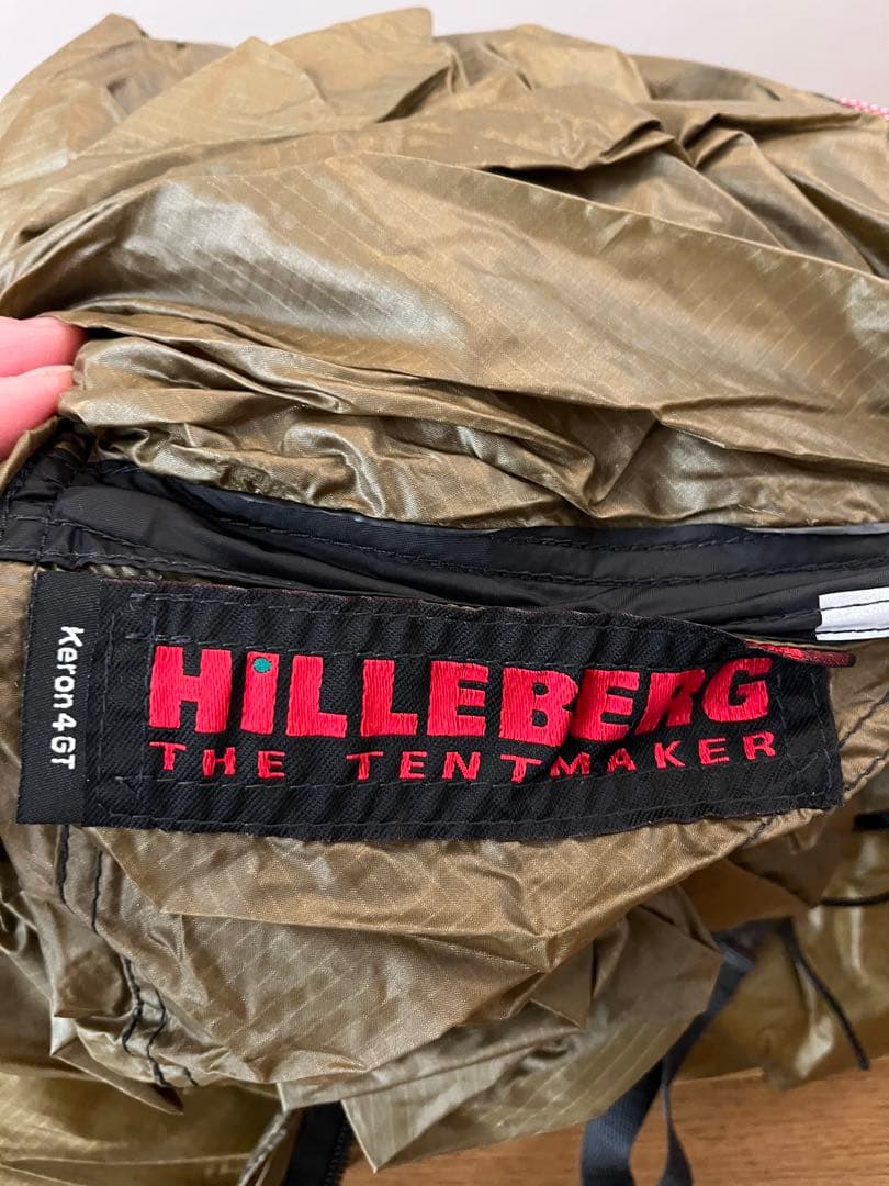 ヒルバーグ　ケロン4GT テント 純正フットプリント付