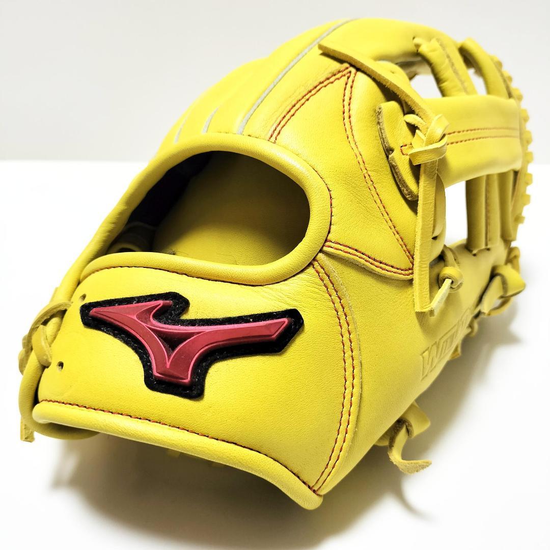 ✨未使用✨MIZUNO 軟式グローブ WILL DRIVE イエロー 野球